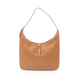 Hermès-Hermes Trim 31 Shoulder Bag-Brown,Golden