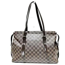 Louis Vuitton-Chelsea Damier Schultertasche von Louis Vuitton-Braun,Damier ebene