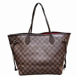 Louis Vuitton-Louis Vuitton Damier Neverfull PM Tote Bag-Brown,Damier ebene