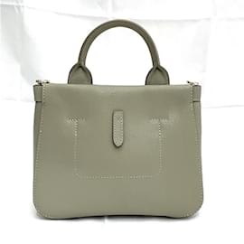 Furla-Furla Grayish Leather Handbag-Grey