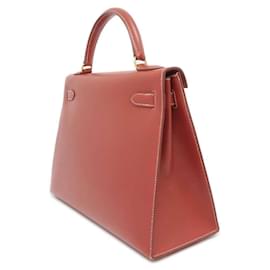 Hermès-Hermès Kelly 32-Dark red