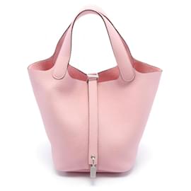 Hermès-Hermes Picotin Lock PM Handtasche-Pink