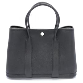 Hermès-Hermes Garden TPM Tote Bag-Black