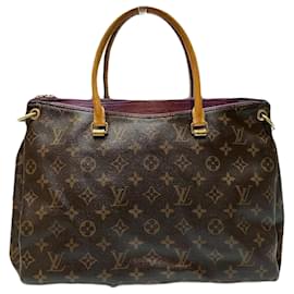 Louis Vuitton-Louis Vuitton Monogram Pallas Handbag-Brown