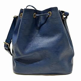 Louis Vuitton-Louis Vuitton Epi Petit Noe M44105 Shoulder Bag-Blue