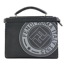 Fendi-Fendi Handbag Shoulder Bag Peekaboo Fit-Brown,Black
