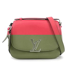 Louis Vuitton-Louis Vuitton Parnassus Vivienne NM Leather Shoulder Bag-Pink