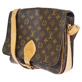 Louis Vuitton-Louis Vuitton Cartouchiere Shoulder Bag-Brown