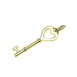 Tiffany & Co-Collana con pendente a forma di chiave Tiffany Heart-D'oro