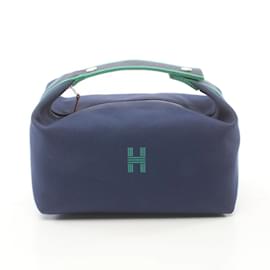 Hermès-Borsa GM nera HERMES Bride-Blu,Verde