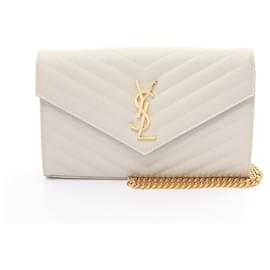 Saint Laurent-Borsa a spalla classica Cassandra di Saint Laurent-Bianco