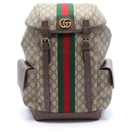 Gucci-Gucci Ophidia GG Supreme Rucksack-Brown,Multiple colors,Beige
