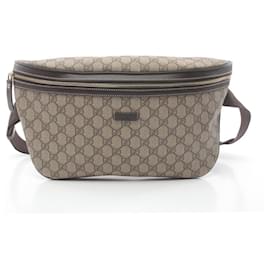 Gucci-Marsupio Gucci GG Supreme-Marrone,Beige