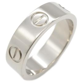 Cartier-Anello Cartier Love in oro bianco 18K-Argento