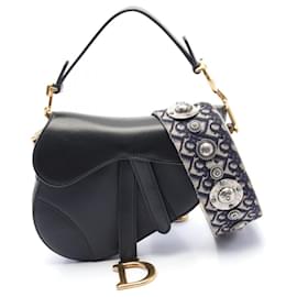 Christian Dior-Borsa Saddle Christian Dior-Nero