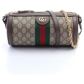 Gucci-Borsa a Spalla GUCCI Ophidia GG Supreme-Marrone,Multicolore,Beige