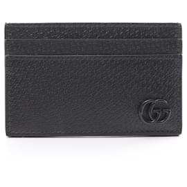 Gucci-Gucci GG Marmont Business Card Holder-Black