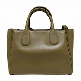 Salvatore Ferragamo-Borsa a mano e borsa a spalla Salvatore Ferragamo-Beige