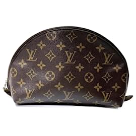 Louis Vuitton-Pochette Demironde Monogram Louis Vuitton-Marrone