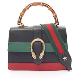 Gucci-Borsa media Dionysus in bambù Gucci-Multicolore,Blu navy