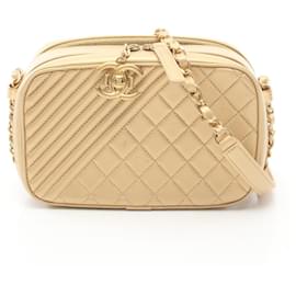 Chanel-Borsa a tracolla Coco Boy di Chanel-D'oro