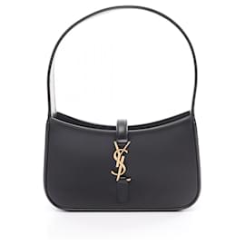 Saint Laurent-Borsa Hobo Saint Laurent LE 5 A 7-Nero