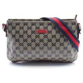 Gucci-Borsa a spalla GG Crystal della linea Sherry di GUCCI-Multicolore,Beige,Blu navy