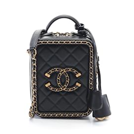 Chanel-Borsa a Spalla Chanel CC Figley-Nero