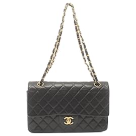 Chanel-Borsa a Spalla Chanel Matelassé Double Flap-Nero