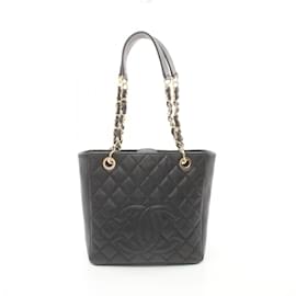 Chanel-Borsa tote PST Matelassé Chanel-Nero