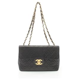 Chanel-Borsa a Spalla Chanel Deca Matelassé 34-Nero