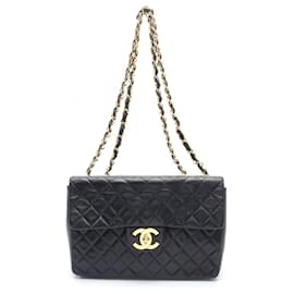 Chanel-Borsa a Spalla Deca Matelassé 34 di CHANEL-Nero