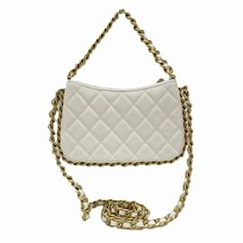 Chanel-Borsa a Spalla Matelassé Chanel-Bianco