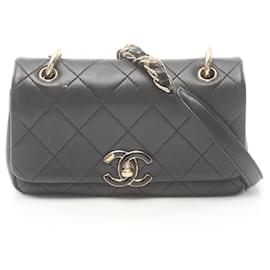 Chanel-Borsa a Spalla Matelassé Chanel-Nero