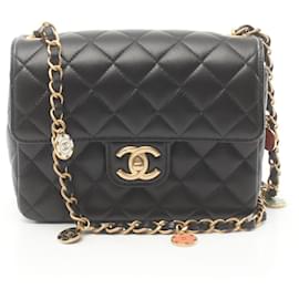 Chanel-Borsa a Spalla Matelassé Chanel-Nero