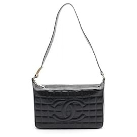 Chanel-Borsa a spalla Chanel Chocolate Bar Coco Mark-Nero