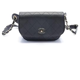 Chanel-Borsa in Vita Matelassé Chanel-Nero