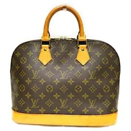 Louis Vuitton-Borsa Alma Monogram Louis Vuitton-Marrone,Monogramma