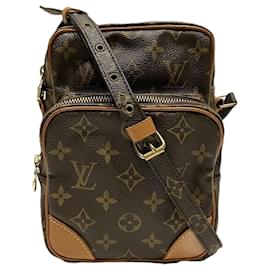 Louis Vuitton-Borsa a Spalla Amazon Monogram Louis Vuitton-Marrone,Monogramma