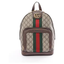 Gucci-Zaino Gucci Ophidia GG Supreme-Multicolore,Beige