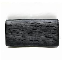 Louis Vuitton-Clutch e borsa a spalla Louis Vuitton Epi Honfleur M52732-Nero