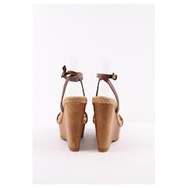 Stella Mc Cartney-Talons en cuir-Beige