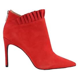 Liu.Jo-Boots en daim-Rouge