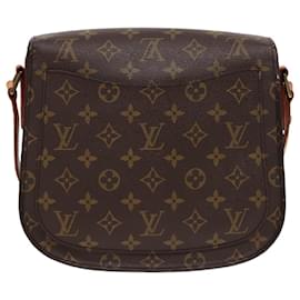 Louis Vuitton-LOUIS VUITTON Monogram Saint Cloud GM Bolsa de Ombro M51242 LV Auth ep5046-Monograma