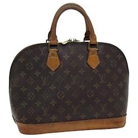 Louis Vuitton-LOUIS VUITTON Bolsa de Mão Monogram Alma M51130 LV Auth 85595-Monograma