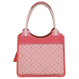 Louis Vuitton-LOUIS VUITTON Monogram Mini Sac Catrain Bolsa de Mão Morango M92930 Auth 84520-Outro