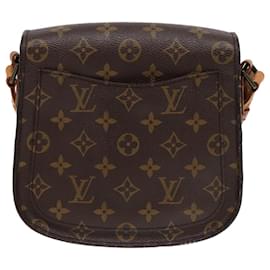 Louis Vuitton-LOUIS VUITTON Monogram Saint Cloud MM Schultertasche M51243 LV Auth ep5043-Monogramm