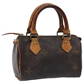 Louis Vuitton-LOUIS VUITTON Monogram Mini Speedy Sac à main M41534 LV Auth 85420-Monogramme