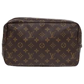 Louis Vuitton-LOUIS VUITTON Monogram Trousse Toilette 28 Clutch Tasche M47522 LV Auth 85328-Monogramm