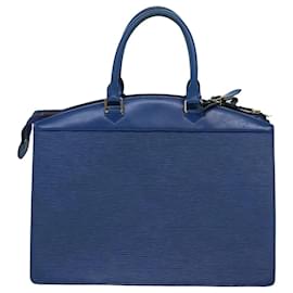 Louis Vuitton-LOUIS VUITTON Bolsa de Mão Epi Riviera Azul M48185 LV Auth 84904-Azul